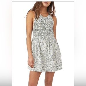 Free people criss cross back cotton dress
